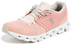On Cloud 5 Damen-Sneaker, Rose | Muschel, 37.5 EU