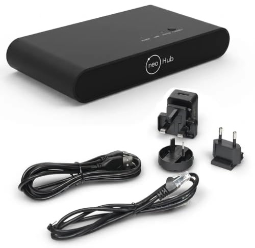 Heatmiser neoHub Internet Gateway Hub, Black