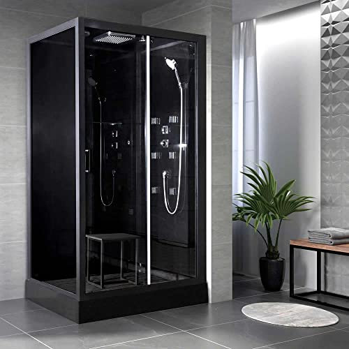 Vidalux Fusion Hydro Shower Enclosure | 1200mm x 900mm x 2150mm