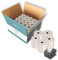Rouleaux de Papier Thermique 80x80x12 mm - 100 Bobine Thermique - Papier pour Imprimante Thermique - Pour Imprimante de Ticket de Caisses Enregistreuses - Sans BPA - 60 gr - 50 Mètres/Roleau