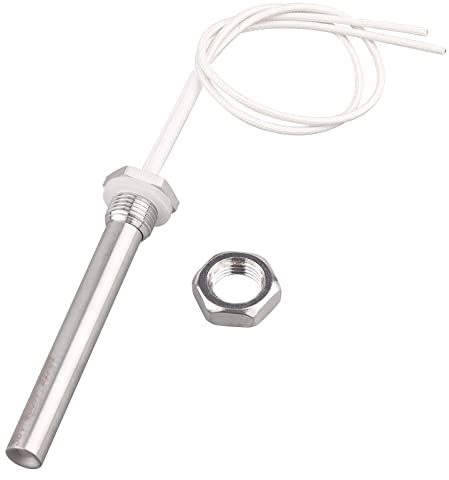 AIICIOO Patronenheizelement M16 Flansch DC 36V 400W Edelstahlrohr