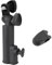 Golf Regenschirmhalter, Golftrolley Schirmhalter, 25 x 5cm, Golf Trolley Universal Schirmständer Verstellbares Golf Schirmhalterung Schwarz, für die Golf Carts, Lenkerdurchmessers 19mm/0.75in
