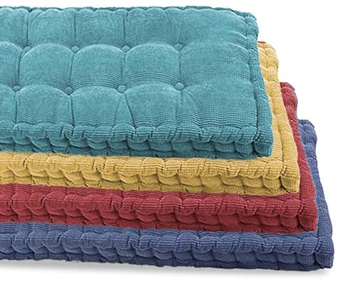 GGoty Dickes Sofa Bank Kissen 2/3 Sitzer Indoor, 100cm/120cm Baumwolle Lange Bank Kissen Boden Kissen Matratze für Haus/Garten/Patio/Schaukel (100x35cm,Grau)