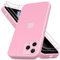 Mootobo for iPhone 11 Pro Max Case, 3 in 1 [Full Camera Protection] with 2 Screen Protector,Translucent Matte Back Slim Shockproof Phone Cover for iPhone 11 Pro Max 6.5 inch - Pink
