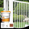 Waterproof Quick-Dry Mild Formula Anti-Rust Metal Paint, Water-Based Rust-Proof Paint Metal Paint, Anti Rust Paint for Metal,Rust-Free Anti-Corrosion Renovation Quick-Drying Metal Paint (White)