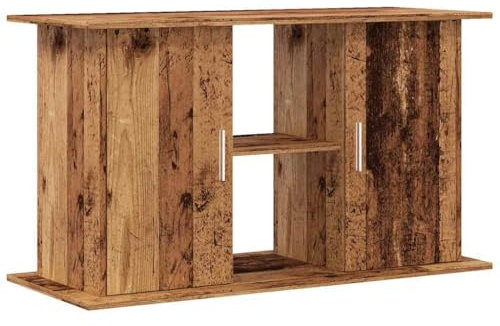 vidaXL Aquariumständer Altholz-Optik 101x41x58 cm Holzwerkstoff, Aquarienschrank, Aquarienunterschrank, Aquarienständer, Aquariumunterschrank