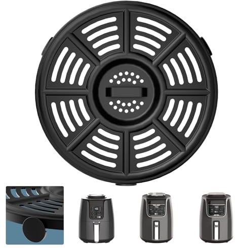 Replacement Air Fryer Tray for Ninja AF101, Air Fryer Accessories for Ninja AF101, AF150 and AF161, Ninja FD401 Foodi Pressure,Grill Pan for Ninja FD401 Foodi OP300 to OP500 Crisper Plate Replacement