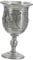 Amosfun Retro Chalice Goblet Cup Metal Craft Exquisite Carving Home Decorative