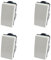 gloca Set 4 Interruttori Unipolari 16A 250V Compatibili Con Serie Matix