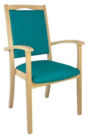 Erides Alexander Hochlehner Seniorenstuhl – Ergonomischer Armlehnenstuhl für Senioren und Pflege
