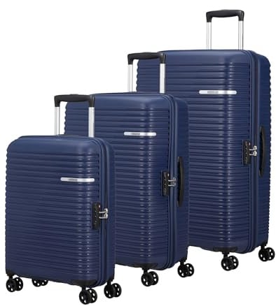 American Tourister Liftoff Trolley (Midnight Blue, Set L/M/S)
