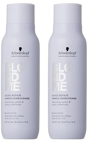 Schwarzkopf DOUBLE BlondMe Bond Repair Purple Conditioner 250ml