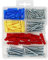 T.K.Excellent autofilettanti viti e tasselli a coste assortimento kit,100 pezzi