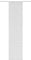 Home fashion Schiebevorhang Naturoptik Quereffekt, Polyester, Grau, 245 x 60 cm