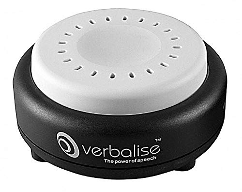 Verbalise Radio Controlled Talking Clock, 10 Recordable Daily Alarms