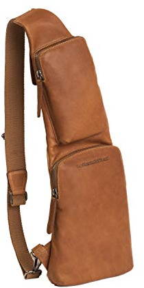 The Chesterfield Brand Logan - Umhängetasche 53 cm cognac