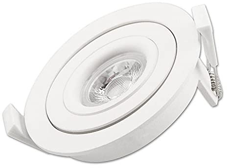 LED Einbaustrahler SUNSET, variable Tiefe weiß 9W 45° 2000-2800K Dimm-to-warm