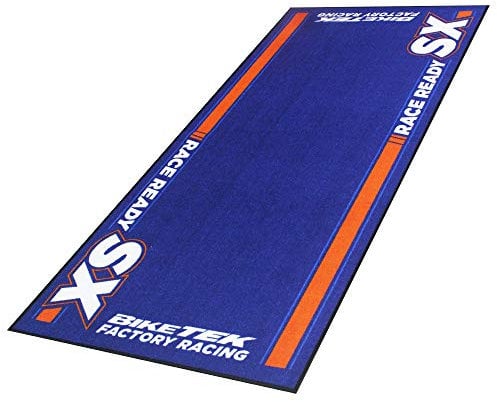 Tappeto Garage Mat Moto Biketek Series 5 Race Ready SX 190 x 80 cm