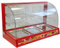 Monster Shop Vetrina Scaldavivande Elettrica Tiene Cibo al Caldo con Porte Scorrevoli - 90cm