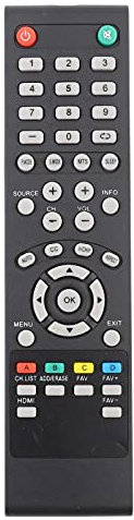 Zhiyavex Universal TV Remote Control,Replacement TV Remote Controller For Seiki TV,Long Remote Control Distance Than 8M,Durable TV Remote Controller