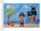 AZ FLAG Bootflagge Pirat Schatz-Strand 45X30Cm - Piraten Bootsfahne 30 x 45 Cm Marine Flaggen
