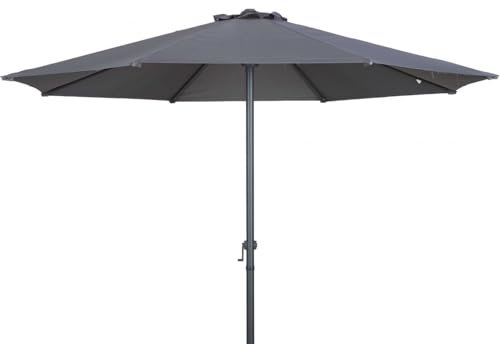 Trend Line Alu Sonnenschirm Sofia anthrazit Ø 300 cm Gartenschirm Schirm