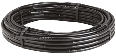 Claber Tubo con goteros autocompensados 2,1 l/h 25 m, tubería para riego 16 mm con goteros integrado