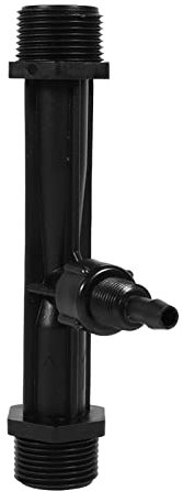 Acogedor Venturi de Riego de 1 Pulgada, Tubo de Grado Ozone, Inyector Mezclador de Agua, 2 Unidades, Dispositivo de Agricultura, Inyectores de Fertilizante de Plástico, (G3/4 Seis Puntos)
