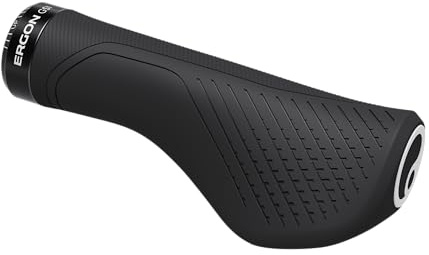 Ergon GS1 Evo Ergonomische Fahrradgriffe - Komfort-Flügel-Design, deutsches Gummi, für Touring, Trail, E-Bike und Fitness