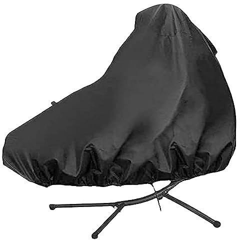 XUHCLY Hängeliege Abdeckung,Schutzhülle für Schwingliege,Gartenliege Abdeckhaube Wasserdicht Winddicht Schutzhülle Gartenmöbel Abdeckung für Hängeliege(Size:185x116x198CM,Color:B)