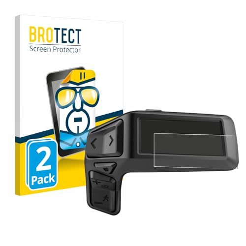BROTECT Schutzfolie für Bosch Purion 200 | 2 Stück Transparenter Displayschutz Made in Germany Klare Displayschutz-Folie Clear Einfache Montage Case-Friendly