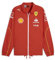 PUMA Veste de l'entraîneur de l'équipe Scuderia Ferrari 2024 pour hommes - Rouge Brûlé - Taille: S