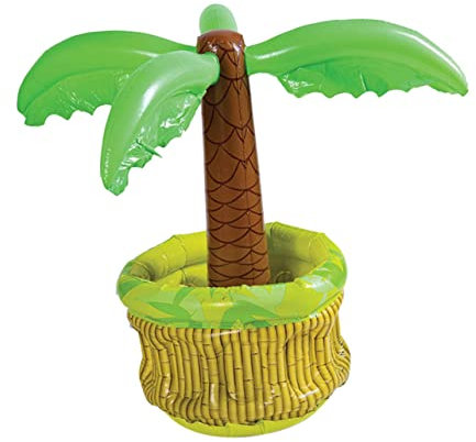 TOPBATHY 1Stk aufblasbare Eisbar hawaiianischer Party-Biereimer schwebend aufblasbare getränke kühler bierkühler zapfanlage tragbare Kühlbox aufblasbarer bierkühler Bierhalter für pool PVC