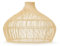 ValueLights | Easy Fit Rattan Lampshade Natural Twisted Wicker Effect Ceiling Pendant Light Shade for Living Room Hallway Bedroom | Shades & Home Improvements Essential | 455mm Shade Width