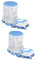 PRETYZOOM 2 Sets Water Cooler Bottle Cover Embroidery Water Cooler Cover Protector