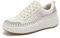ZPAWDH Femme Baskets Chaussures de Running Outdoor Fitness Platform Route Sneakers Beige Purple 39EU