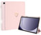 Fycyko Funda compatible con Samsung Galaxy Tab A9 Plus, Tab A9+, funda de 11 pulgadas 2023 con soporte para lápiz iPad y cubierta de punta, funda protectora con bonito patrón de corazón, color rosa