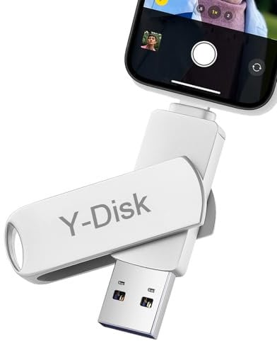 Xylovo Clé USB 512 Go Cle USB pour iPhone Disque Dur Externe iPhone Clef Stockage Clé USB C pour Smartphone