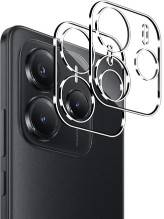 Lutree für Xiaomi Redmi Note 14 5G für Panzerglas Kameraschutz, 2 Stück 9H Härte Anti- Kratzer Linse Schutzglas, HD Hinten Kameraschutz Displayschutz