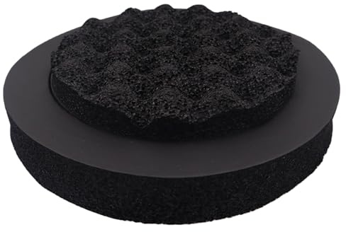 PENCHEAK Altoparlanti da 6,5 pollici Enhancer Bass per insonorizzate spugna deflettore porta anelli veloci facile installare supporto adesivo