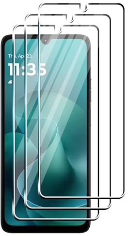 zZjoOoj 3 Stück Schutzfolie für Motorola Moto G06/ Moto G06 Power für Panzerglas, Frei von Kratzern, 9H Härte, HD Displayschutzfolie, 0.26mm Ultra-klar, Ultrabeständig