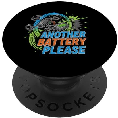 Drone Pilot Another Battery Please Quadcopter FPV PopSockets Adhesive PopGrip