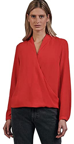 Seidensticker Damen Bluse - Tunika - Klassisch - Elegant - Bügelleicht - V-Ausschnitt - Regular Fit - Langarm - 100% Viskose