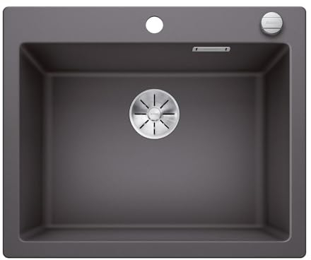 Blanco 523687 PLEON, Gris Roca, 60 cm Unterschrank