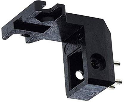 Audio Technica AT-PMA1 T4P P-Mount to Standard 1/2 Inch Mount Cartridge Adapter Includes Mounting Hardware (Compatible with the AT85EP, AT81CP, and other T4P/P-mount cartridges.)(Black)
