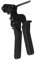 DHOUTDOORS Cable Tie Gun Stainless Steel Cable Tie Gun Cable Tie Tool Tensioner Cutter Black Automatic Cable Ties Tool Metal Tie Wrap Gun 8.1''