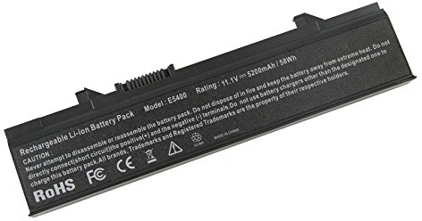 ASUNCELL Batería del Ordenador portátil para DELL Latitude E5400 E5500 E5400N E5410 E5500N E5510 KM668 KM742 KM752 KM760 KM970 MT186 MT332 RM649 RM656 RM661 RM668 PW640 PW649 PW651 WU841 WU843 WU852
