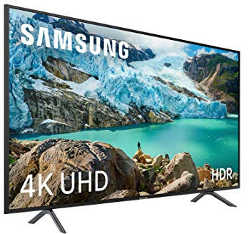 Samsung UE65RU7105 - Smart TV 2019 de 65 con Resolución 4K UHD, Ultra Dimming, HDR (HDR10+), Procesador 4K, One Remote Experience, Apple TV y compatible con Alexa