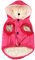 JoyDaog Warmes Fleece Hund Hoodie im Winter, kleine Hundejacke Welpe Mäntel mit Kapuze (Rosa XS)