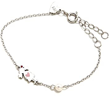 Karambake Armband Agatha Ruiz De La Prada Betty Silver Collection Gesetz 925m 12,5 cm. Detailform 12 mm Mädchen.